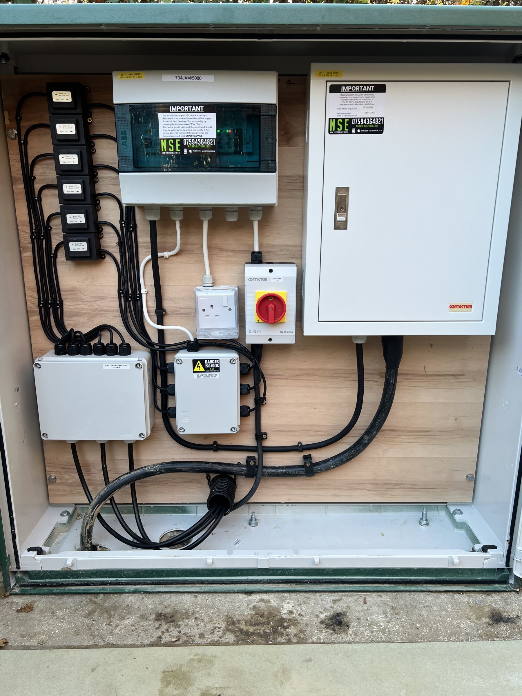 2026 05 31 img 9274 - recent electrical work by NSE (SE) Ltd